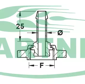 Złącze proste 1/2"x13 2