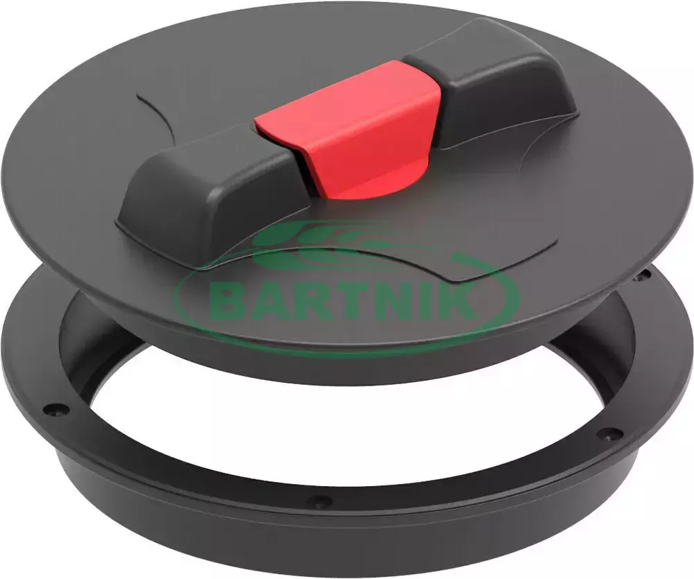 Pokrywa D410 z odpowietrznikiem + kołnierz 1