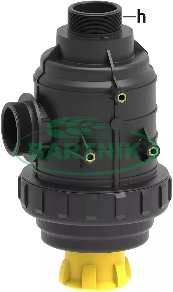 Filtr ssący 2" z zaworem 160-220l/min 32 mesh 1