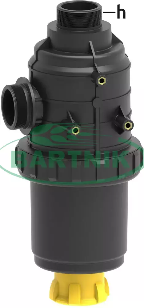Filtr ssący 2" z zaworem 200-260l/min 80 mesh 1