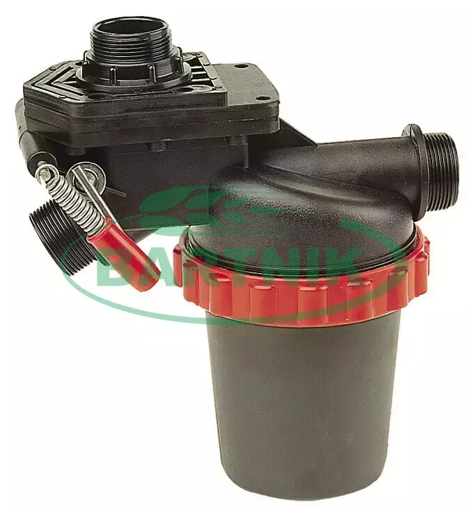 Filtr ssący 1 1/2" trójdrożny 100-160l/min 32 mesh 1