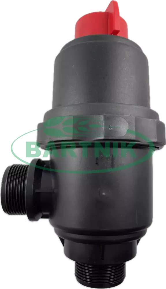 Filtr ssący 1 1/2" z zaworem 150l/min 50mesh 1