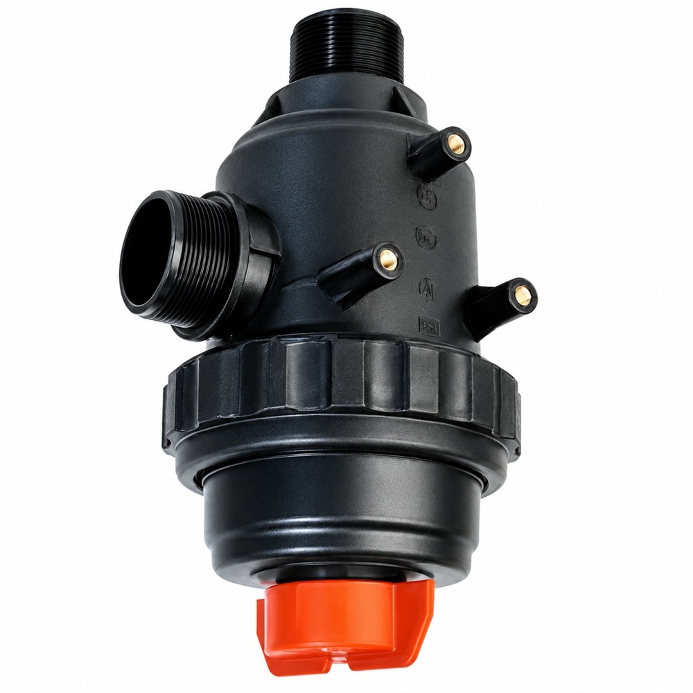 Filtr ssący 2" z zaworem 220l/min 32mesh 1