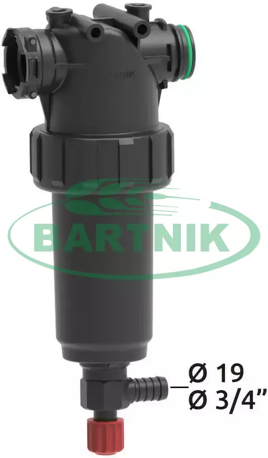 Filtr tłoczny T5 Ż/M samoczyszczący 210l/min 80 mesh 1