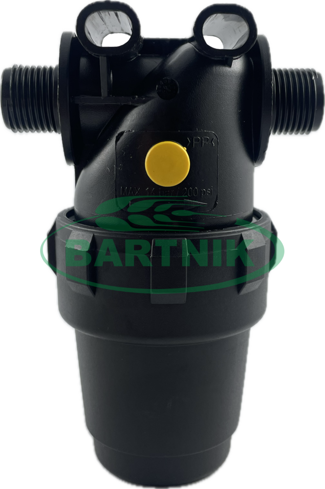 Filtr sekcyjny 1/2" AG 80l/min 80 mesh 1
