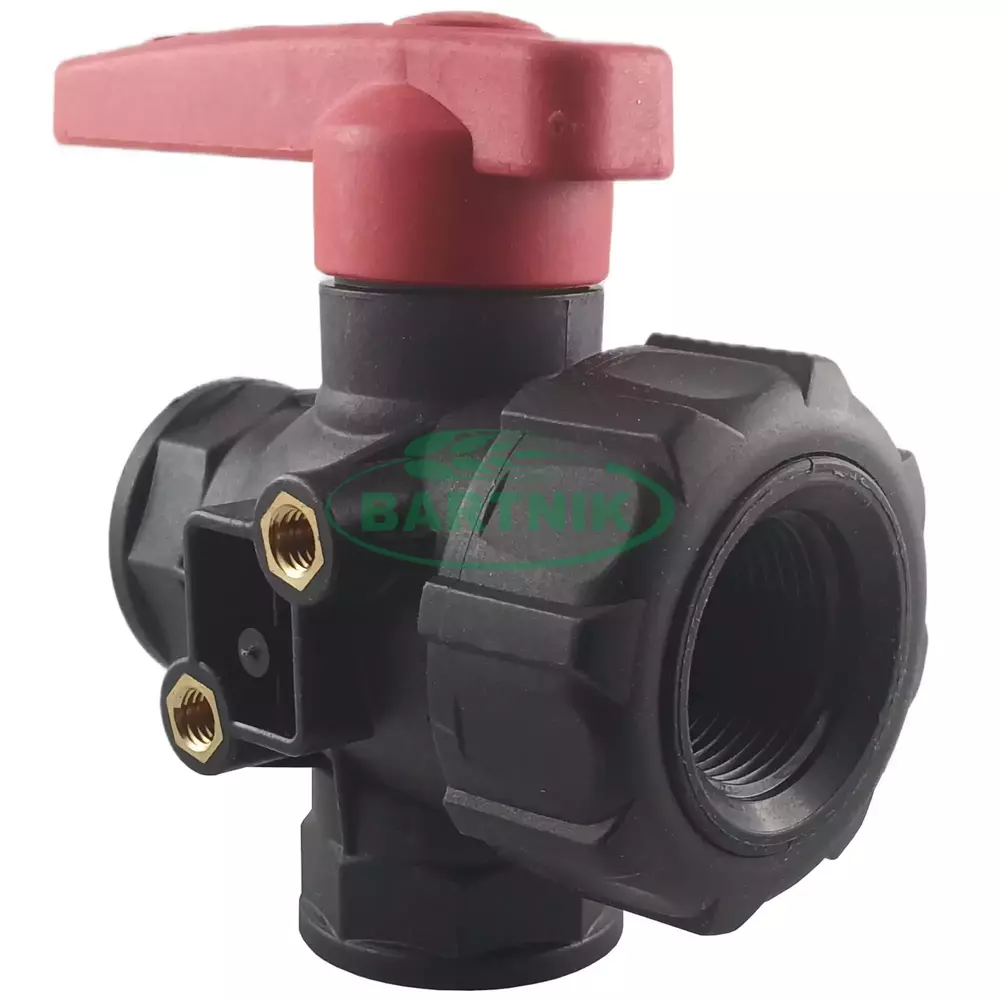 Zawór kulowy 3 drożny 1" 1