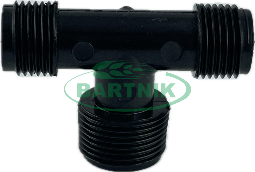 Trójnik 1/2"- 3/4" AG 1