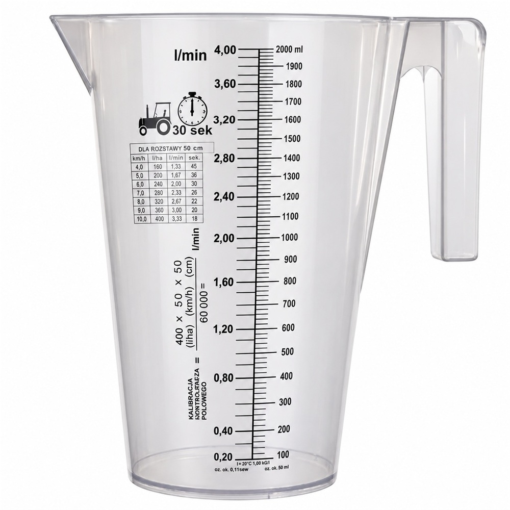 Kubek kalibracyjny 2000ml 1