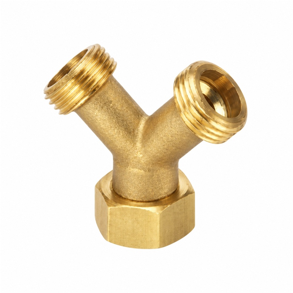 Trójnik mosiężny G1/2" AG/AG/IG 1