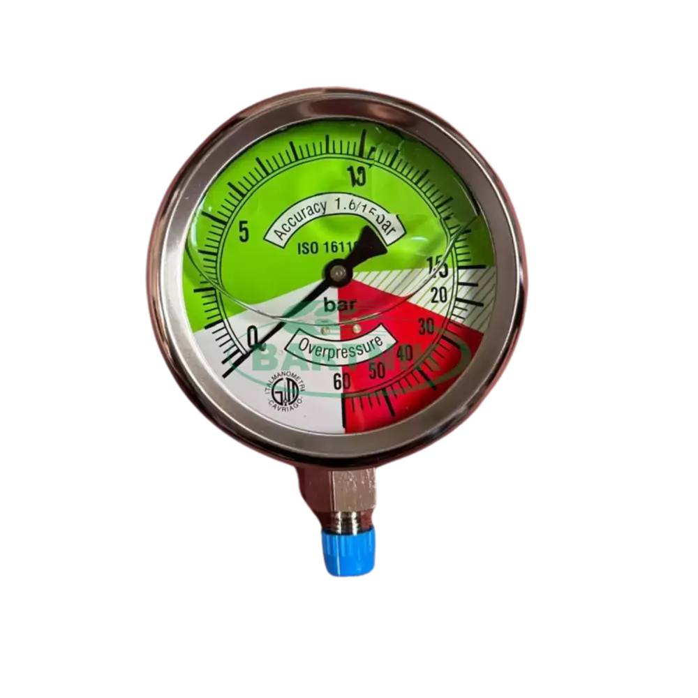 Manometr M100 izometryczny (0-60 bar) 1/4" 1