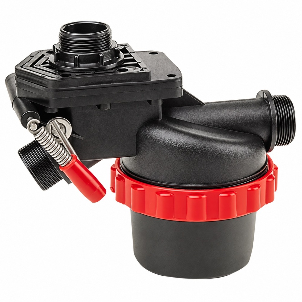 Filtr ssący 3-drożny 1 1/2" 80-120l/min 50 mesh 1