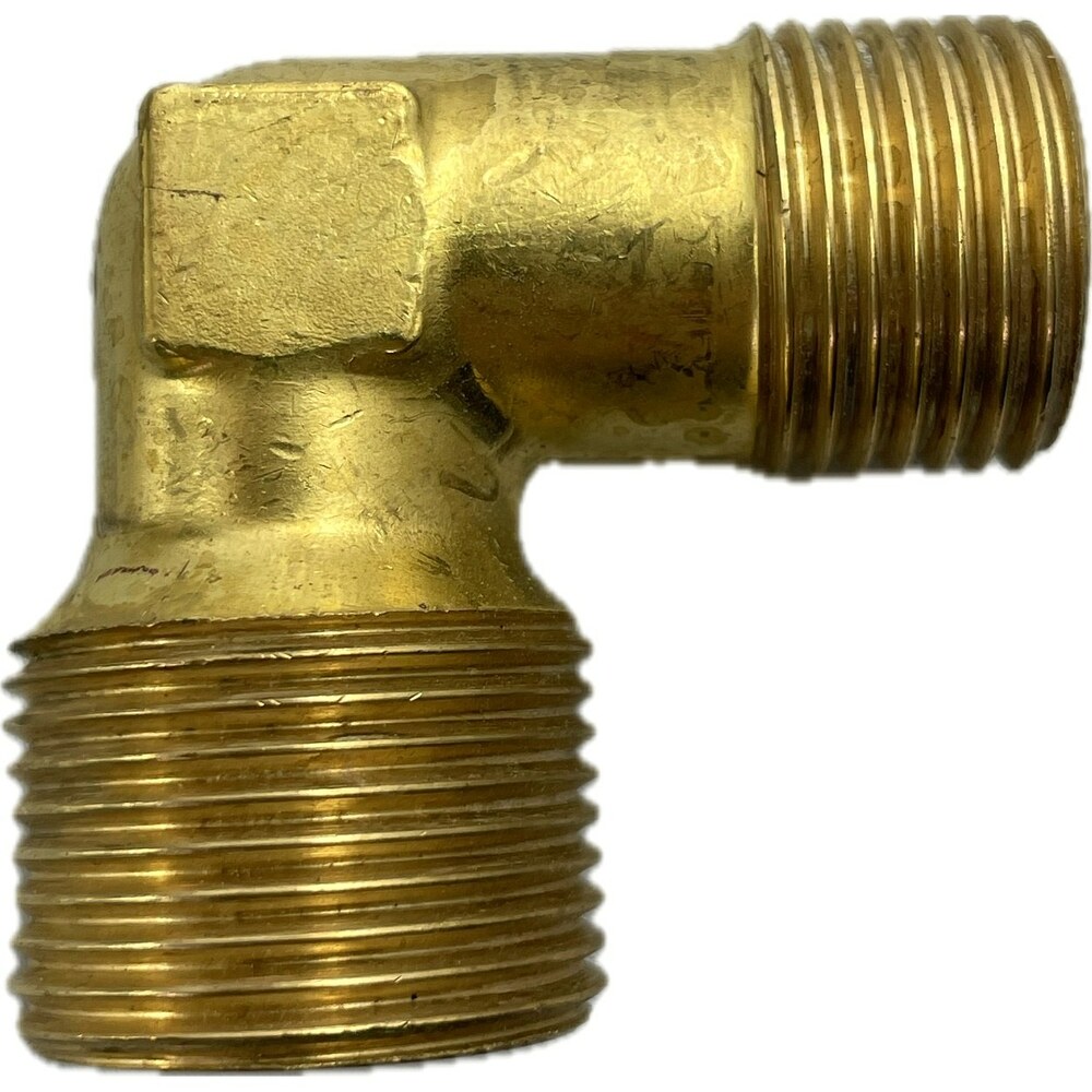 Kolanko mosiężne 3/4"-1/2" AG Alfa 1