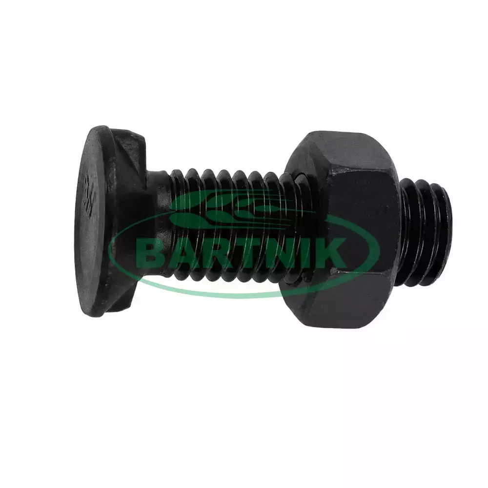 Śruba płużna M12x35 10.9 KR dwunoskowa z nakrętką 1