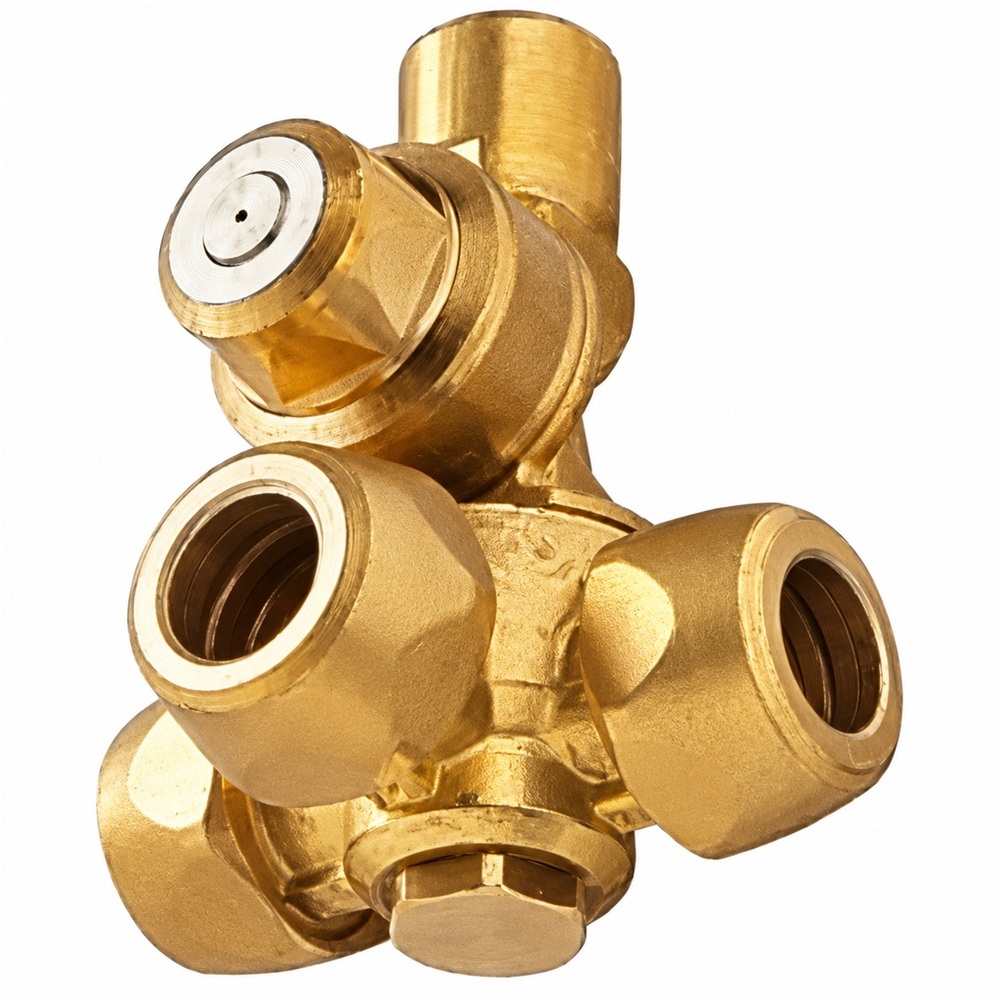 Głowica sadownicza 3 drożna G1/4" fi 15 Braglia 1