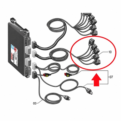 Kabel 13 sekcji do Bravo 300s 1