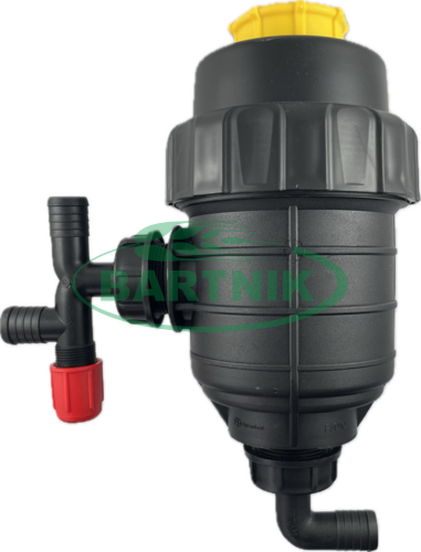 Filtr ssący 1 1/2" z zaworem 50 mesh fi 25 1