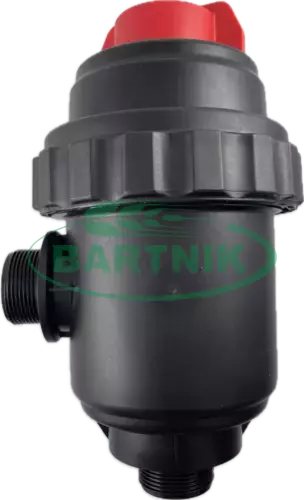 Filtr ssący 1 1/2" z zaworem 180l/min 32mesh 1