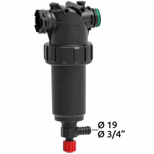 Filtr tłoczny T5 Ż/M samoczyszczący 210l/min 80 mesh 1