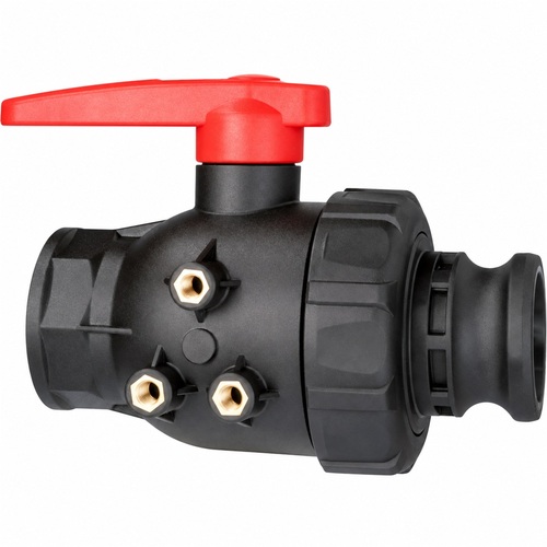 Zawór kulowy 2 drożny ze złączem camlock 1 1/2" 1