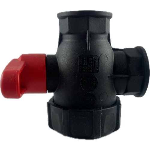 Zawór kulowy 3 drożny 1/2" 1