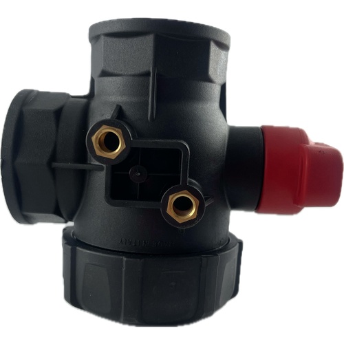 Zawór kulowy 3 drożny 1 1/4" Arag 1