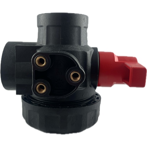 Zawór kulowy 3 drożny 1 1/2" Arag 1