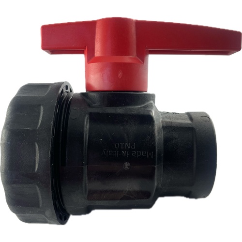 Zawór kulowy 2 drożny 1 1/2" Tecomec 1