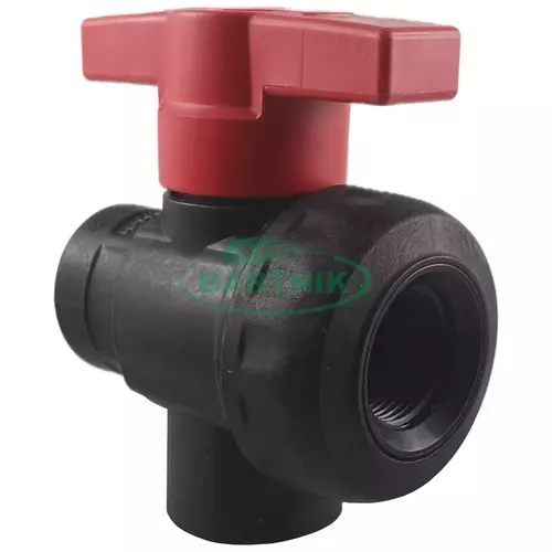 Zawór kulowy 3 drożny 3/4" 1