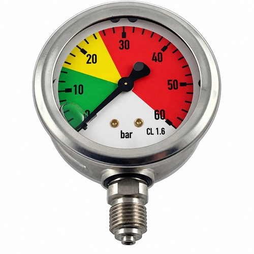 Manometr M63 (0-60 bar) gw. 1/4" 1