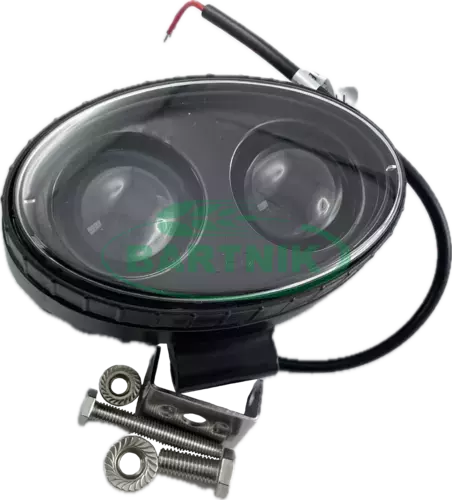Lampa robocza 2x5W LED duża niebieska 1