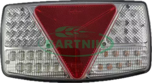 Lampa tylna LED z trójkątem lewa b-cz 1