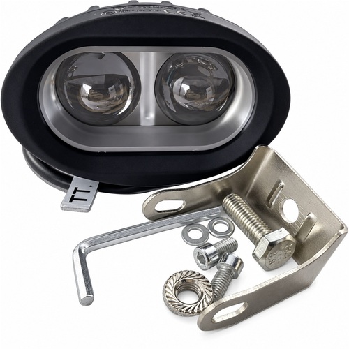 Lampa LED do opryskiwacza 10W niebieska mała 1