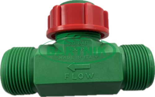 Przepływomierz 1 1/4" 10-100 l/min 20 bar 1