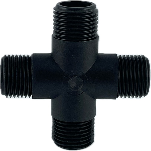 Złączka 4-drożna 90° 1/2" AG 1