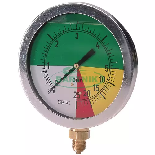 Manometr M100(0-25)gw 1/4" 1