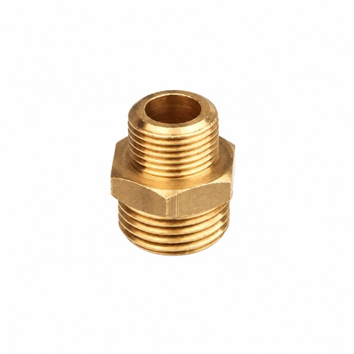 Nypel mosiężny G3/8"-G1/2" AG 1