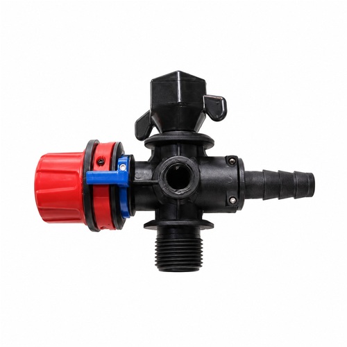 Zawór regulacyjny 1/2" żeń-1/2" męs. 1