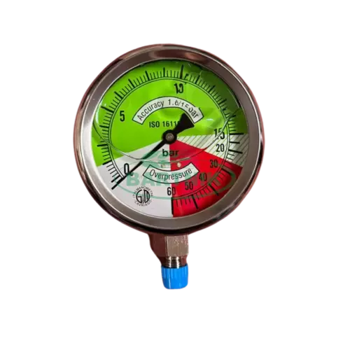 Manometr M100 izometryczny (0-60 bar) 1/4" 1