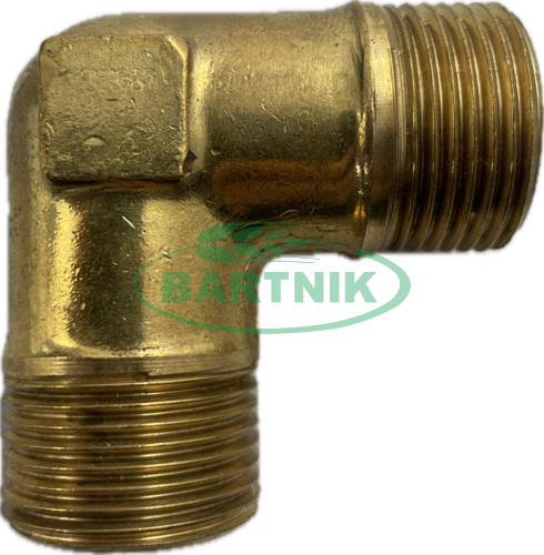 Kolanko mosiężne 3/4"-3/4" AG Alfa 1