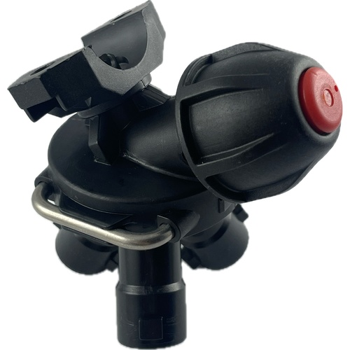 Głowica 3 pozycyjna D1/2" 10mm z nakładką 1