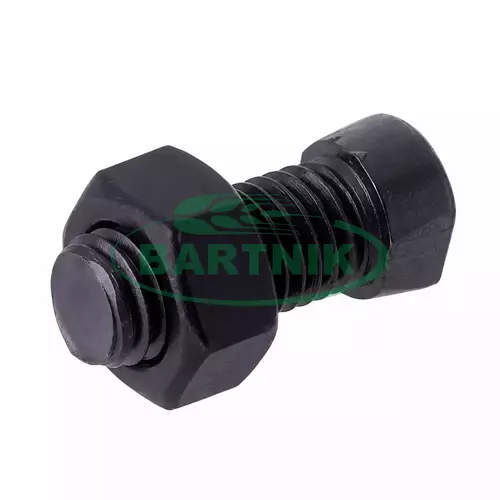 Śruba płużna M14x34-10.9 jednostronnie ścięta z nakrętką 1