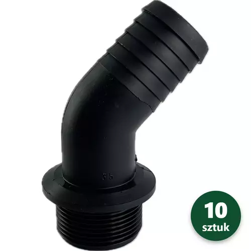 Króciec 45° 1 1/4" x 30 1