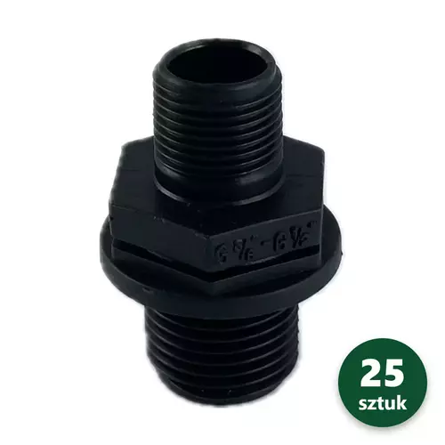 Nypel 3/8" - 1/2" AG N8058101 1