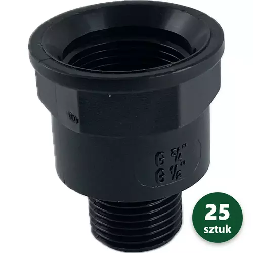 Złączka red. 1/2" AG x 3/4" IG 1