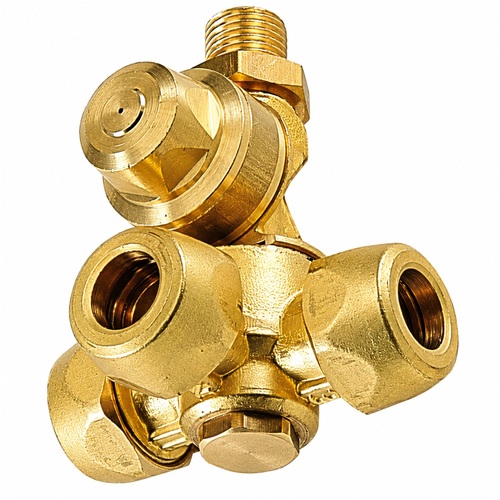 Głowica sadownicza 3 drożna G1/4" fi 15 1